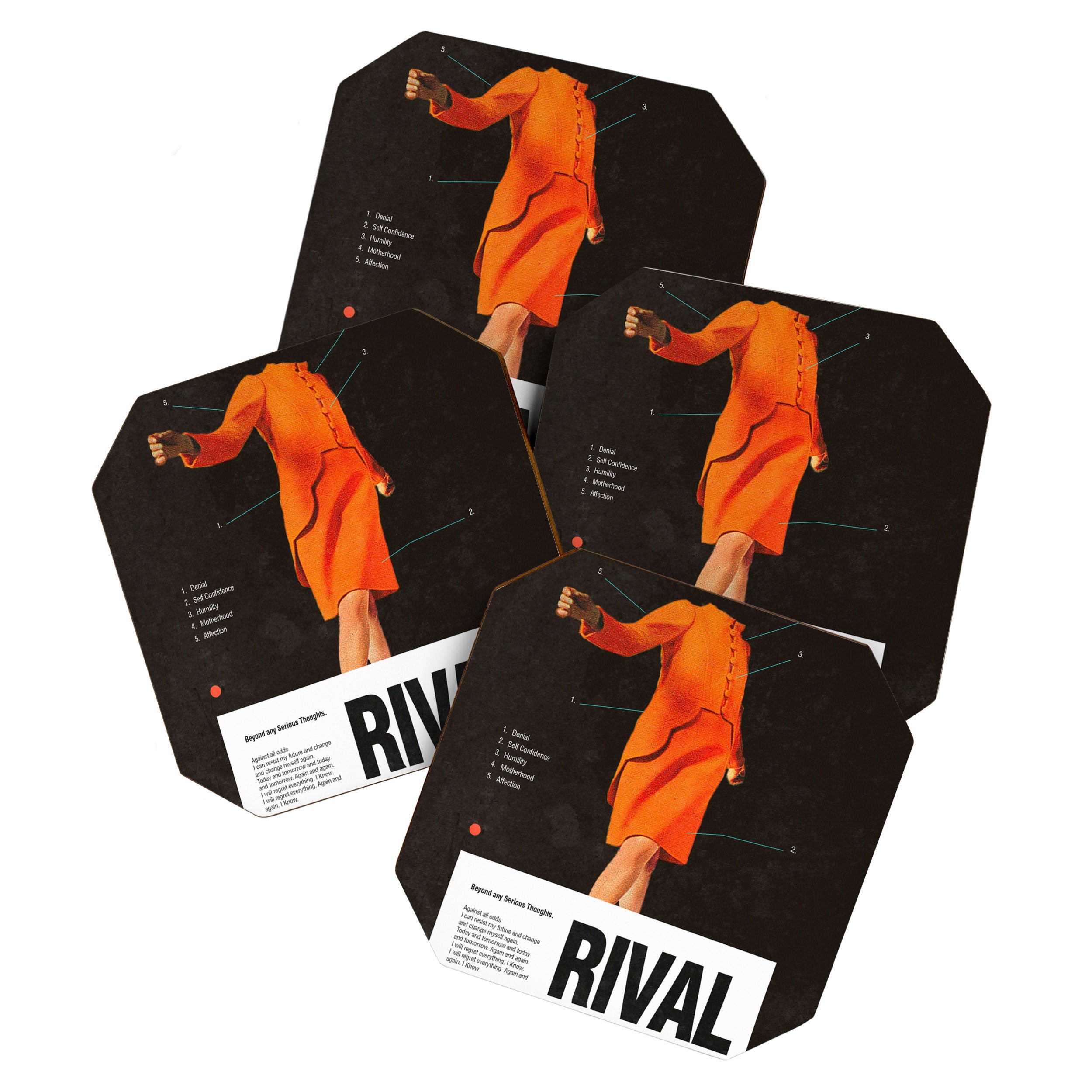Self Rival Coaster Gallery Image 1