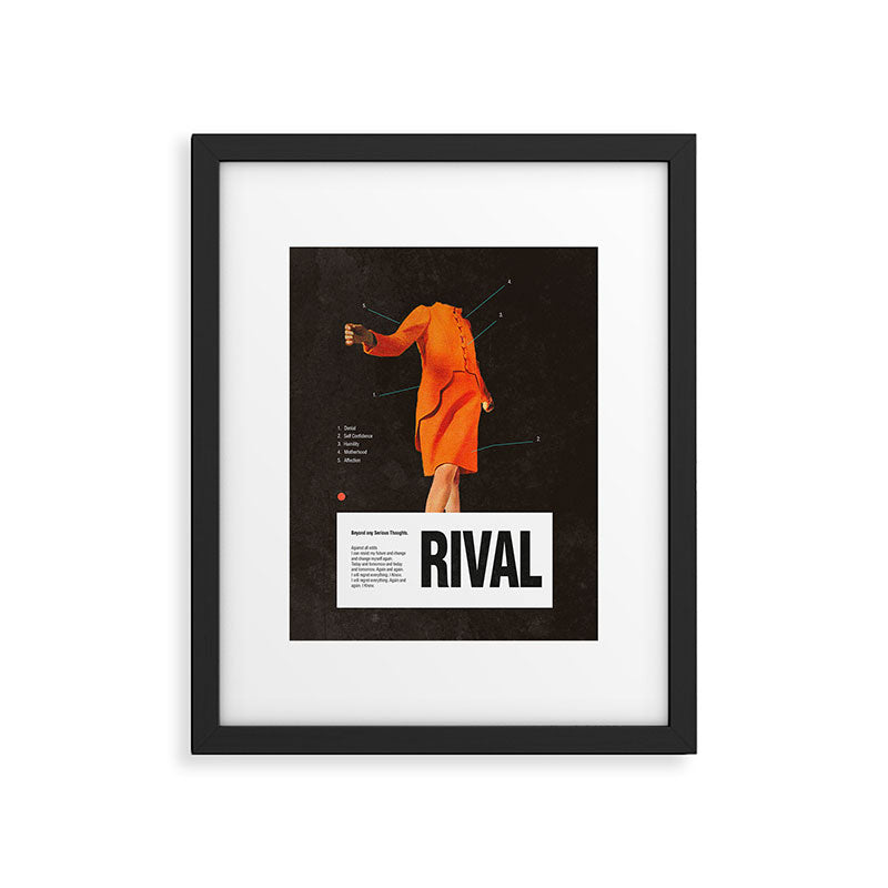 Self Rival Framed Art Print Gallery Image 5
