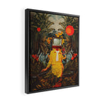 She Came from the Wilderness Framed Canvas Print Gallery Image 2