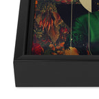 She saw the Equator Framed Canvas Print Gallery Image 3
