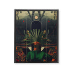 She saw the Equator Framed Canvas Print Gallery Image 6