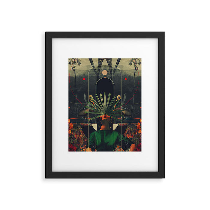 She saw the Equator Framed Art Print Gallery Image 1