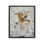 Silence and Simplicity Framed Canvas Print Gallery Image 6