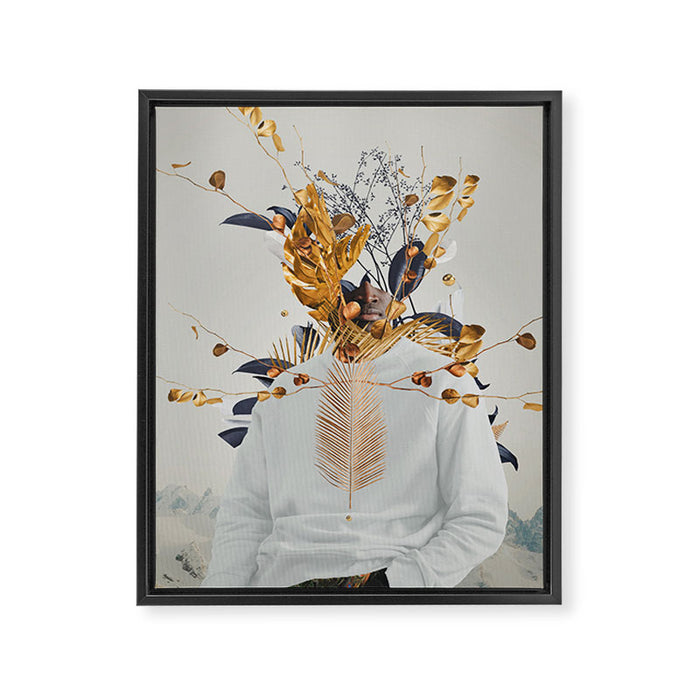 Silence and Simplicity Framed Canvas Print Gallery Image 1