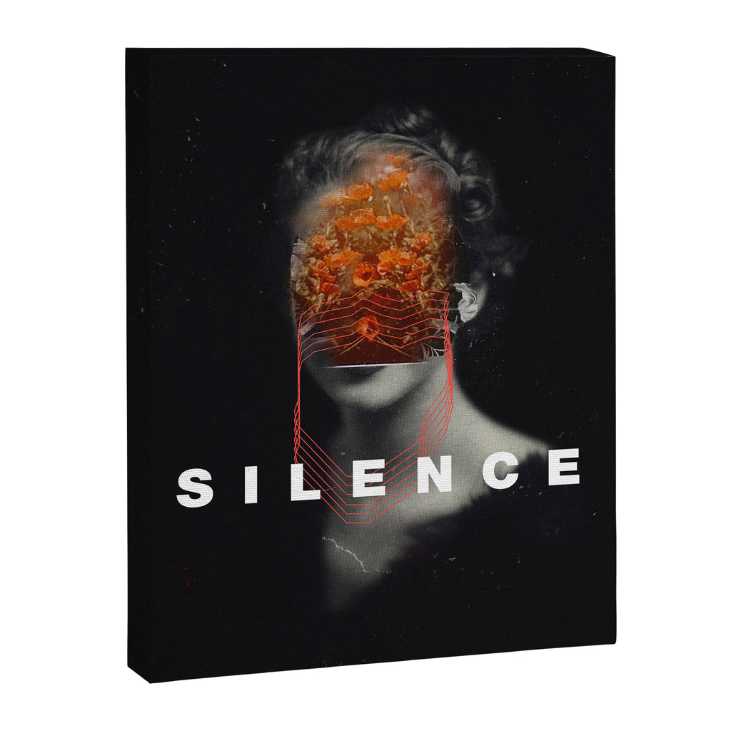 Silence Canvas Print Gallery Image 6