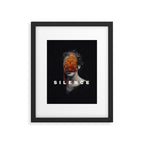 Silence Framed Art Print Gallery Image 5