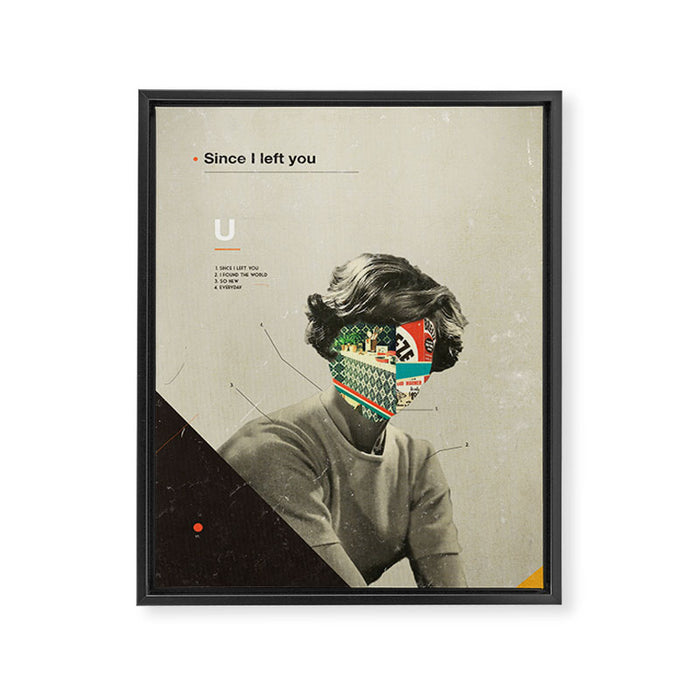 Since I Left You Framed Canvas Print Gallery Image 1