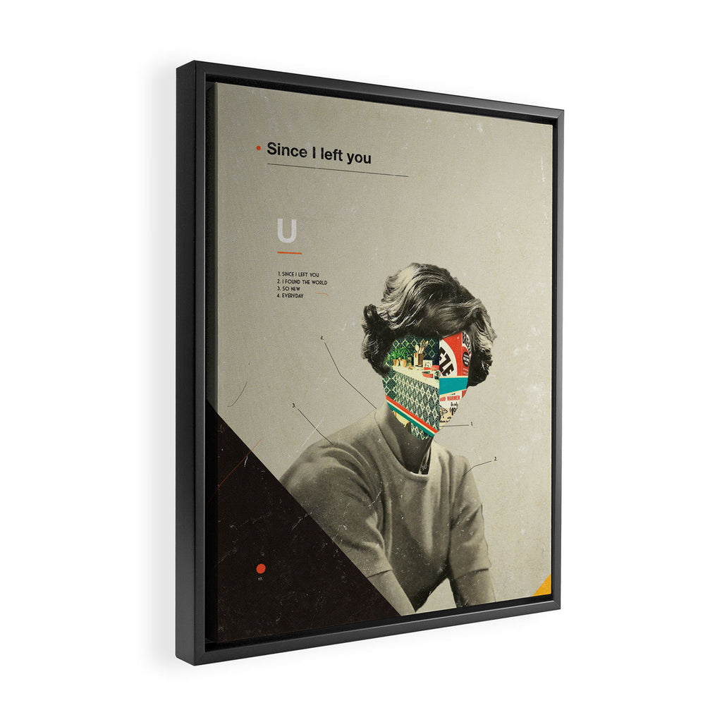 Since I Left You Framed Canvas Print Gallery Image 2