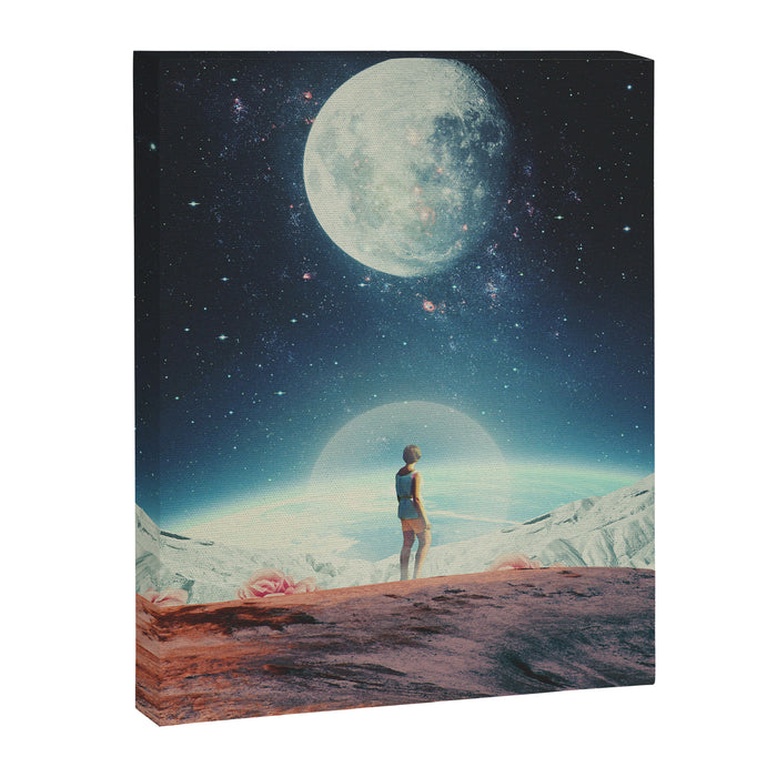 Somewhere between Sometime & Eternity Canvas Print Gallery Image 1