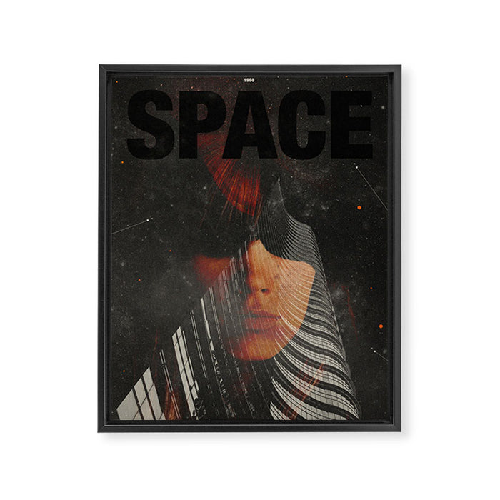 Space1968 Framed Canvas Print Gallery Image 1