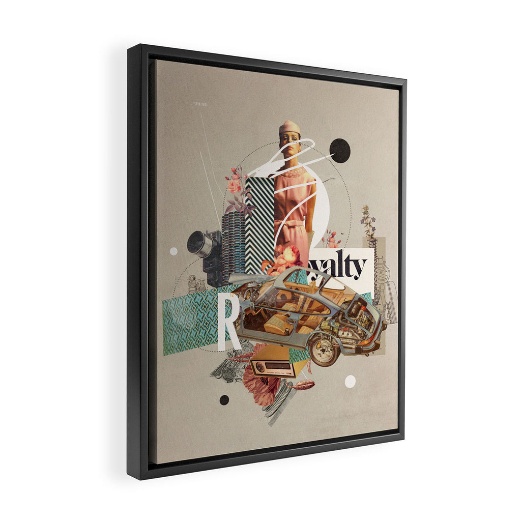 Spirited Royalty Framed Canvas Print Gallery Image 2
