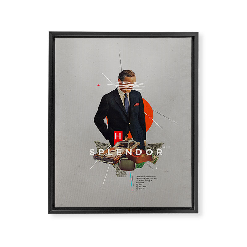 Splendor Framed Canvas Print Gallery Image 6