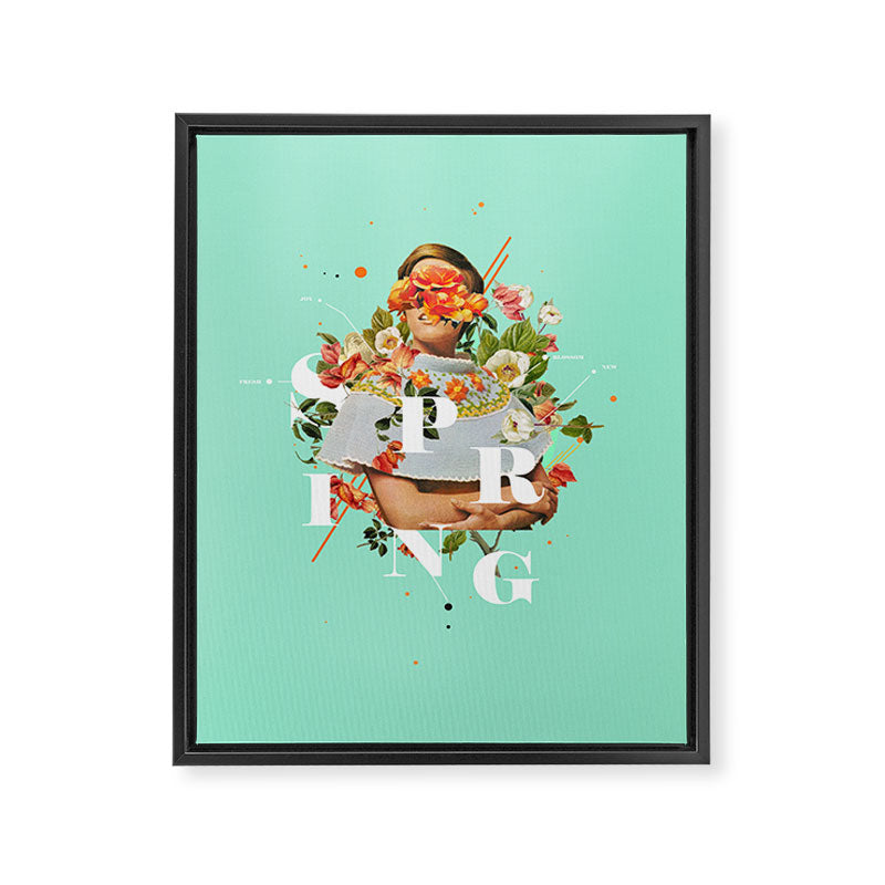 Spring Framed Canvas Print Gallery Image 6
