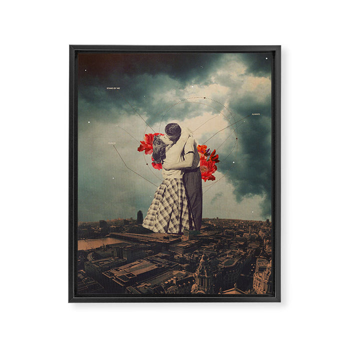 Stand By Me Framed Canvas Print Gallery Image 1