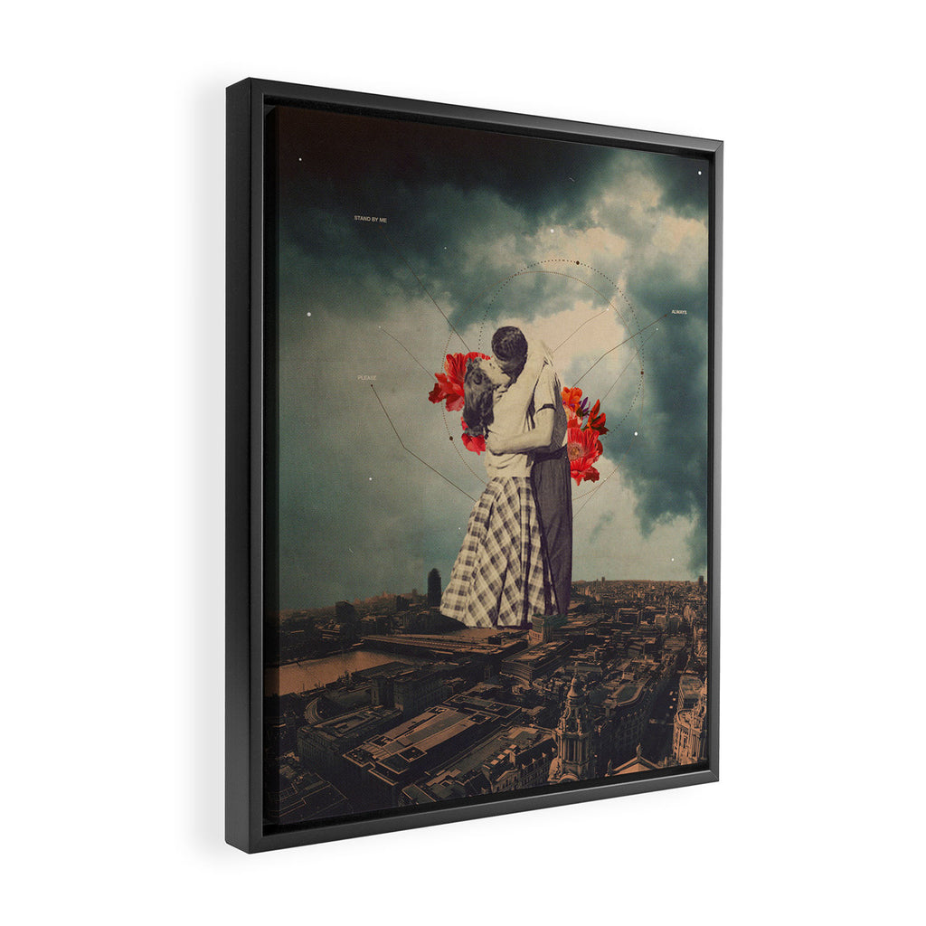 Stand By Me Framed Canvas Print Gallery Image 2