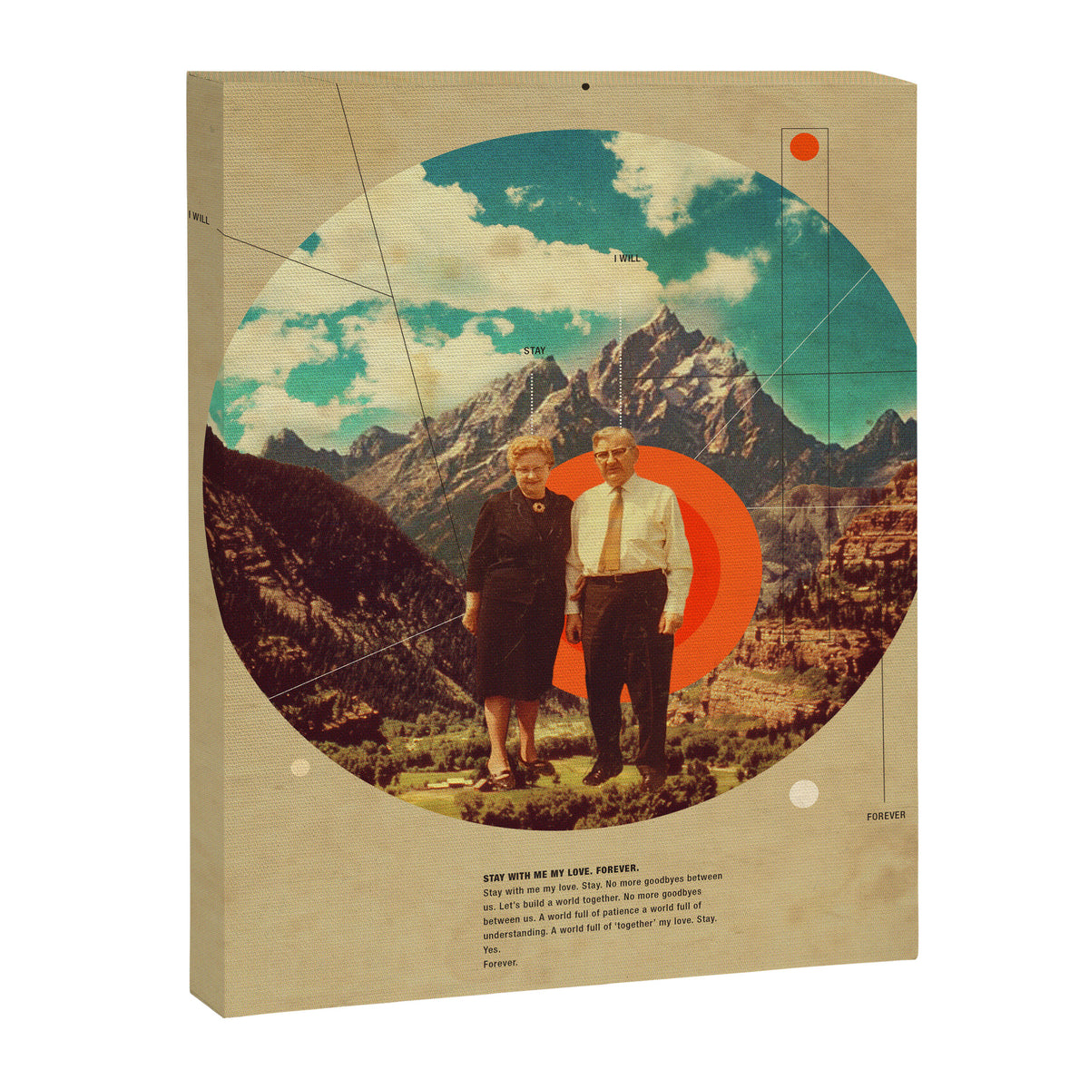 Stay With Me Canvas Print Gallery Image 6