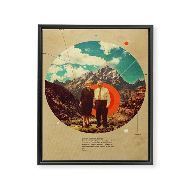 Stay With Me Framed Canvas Print Gallery Image 6