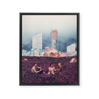 Struggling Not to Forget Framed Canvas Print Gallery Image 6