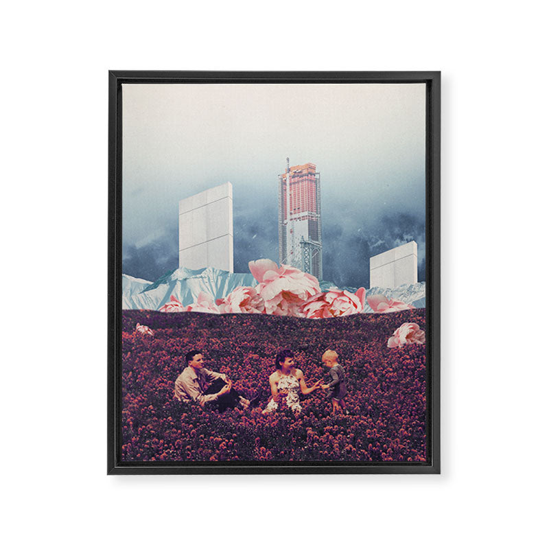 Struggling Not to Forget Framed Canvas Print Gallery Image 6