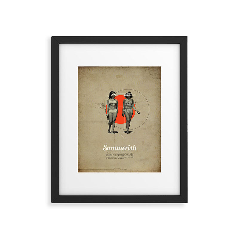 Summerish Framed Art Print Gallery Image 5