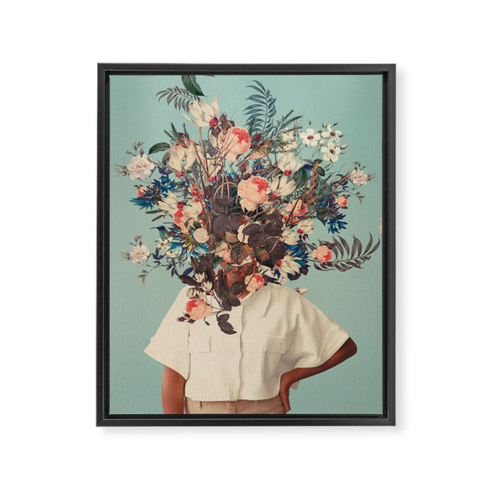 Thank God It's Spring Framed Canvas Print Gallery Image 1