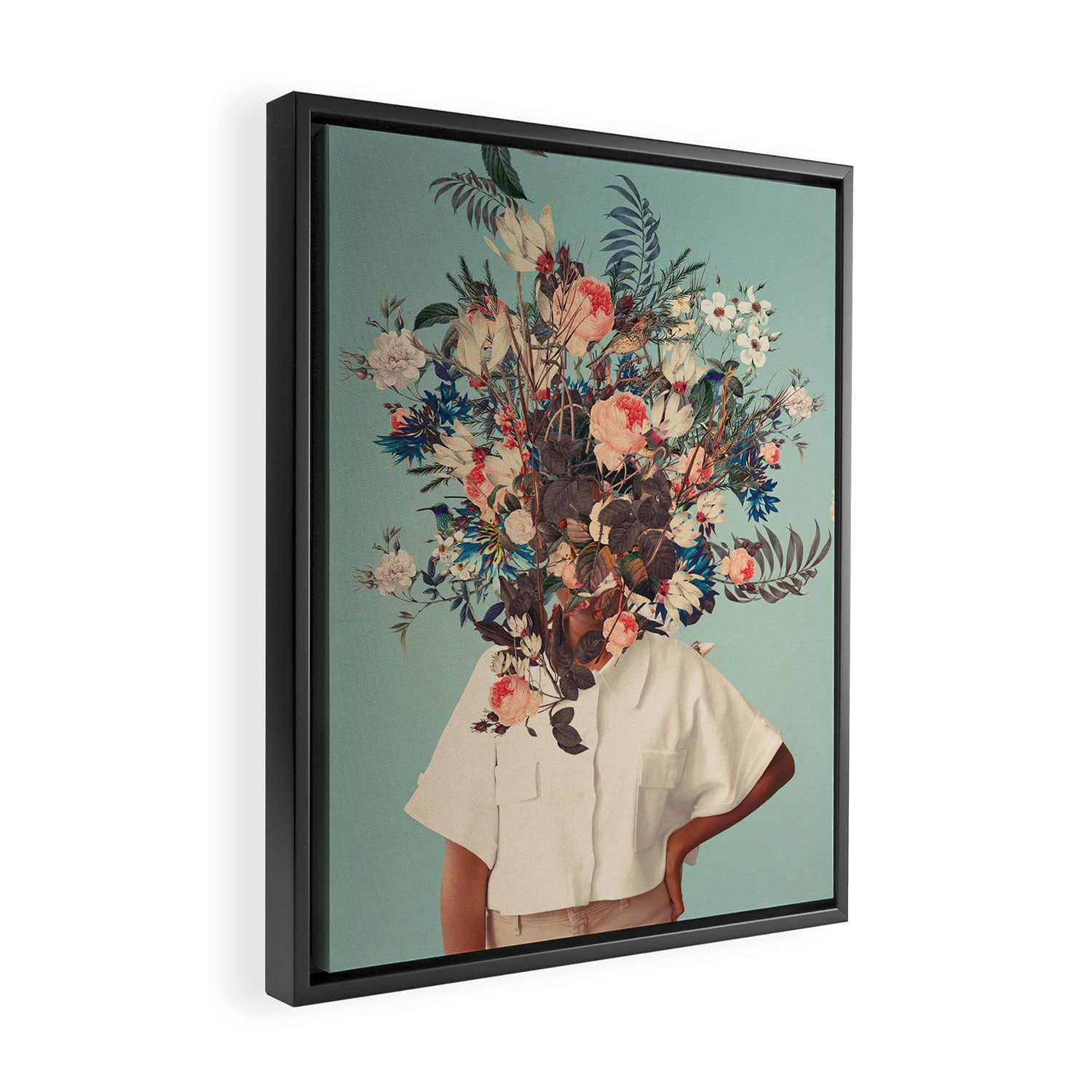 Thank God It's Spring Framed Canvas Print Gallery Image 2