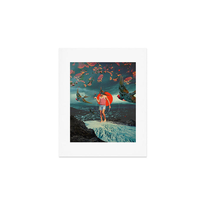 The Boy and the Birds Art Print Gallery Image 1