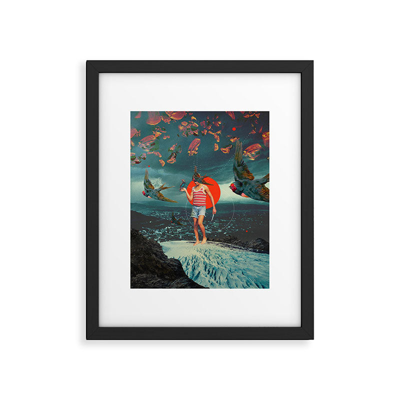 The Boy and the Birds Framed Art Print Gallery Image 5