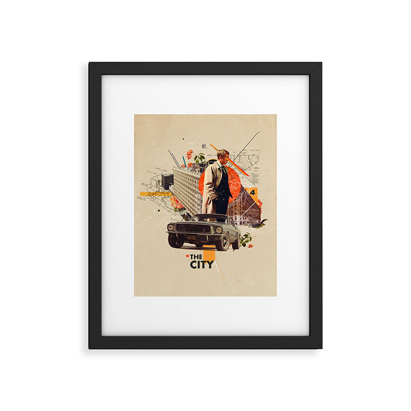 The City 1968 Framed Art Print Gallery Image 6