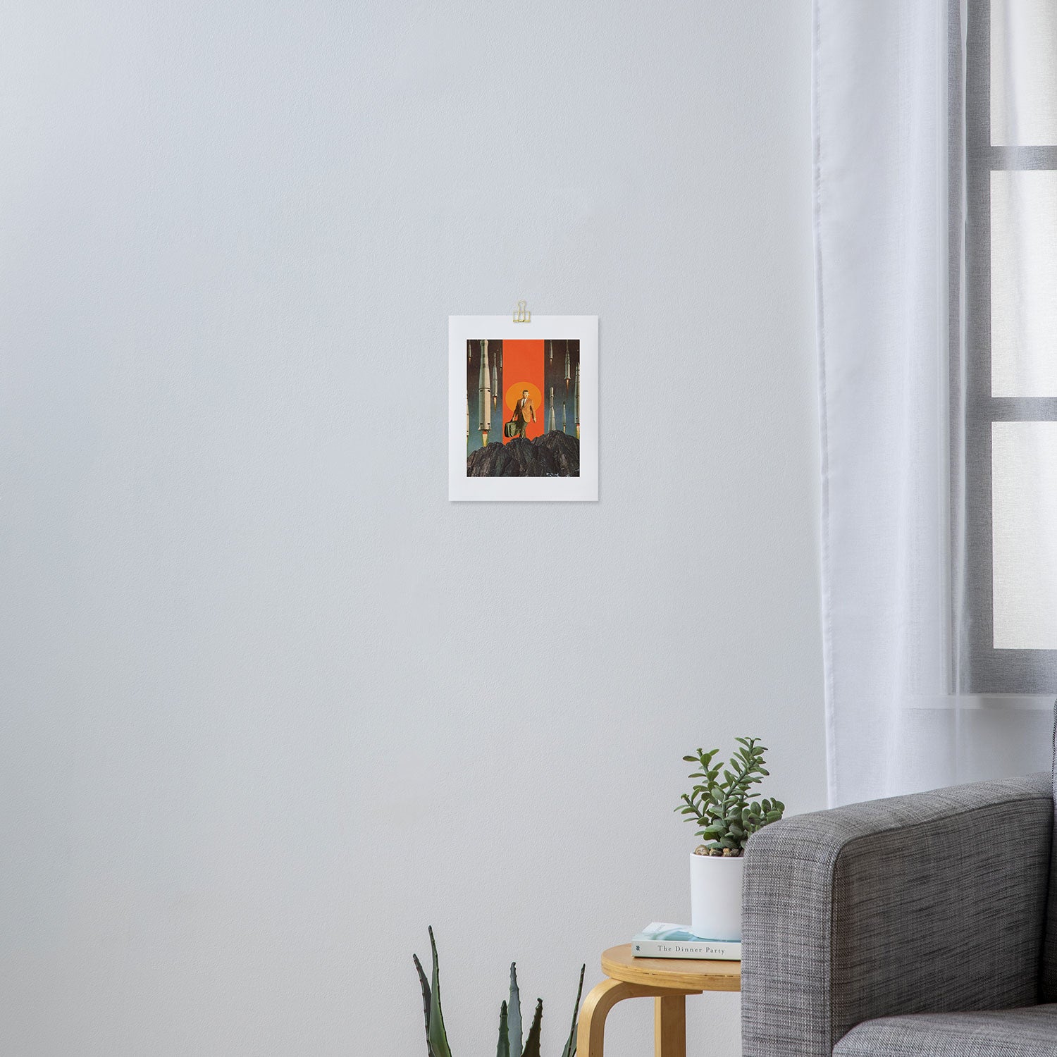 The Departure Art Print Gallery Image 3