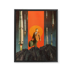 The Departure Framed Canvas Print Gallery Image 6