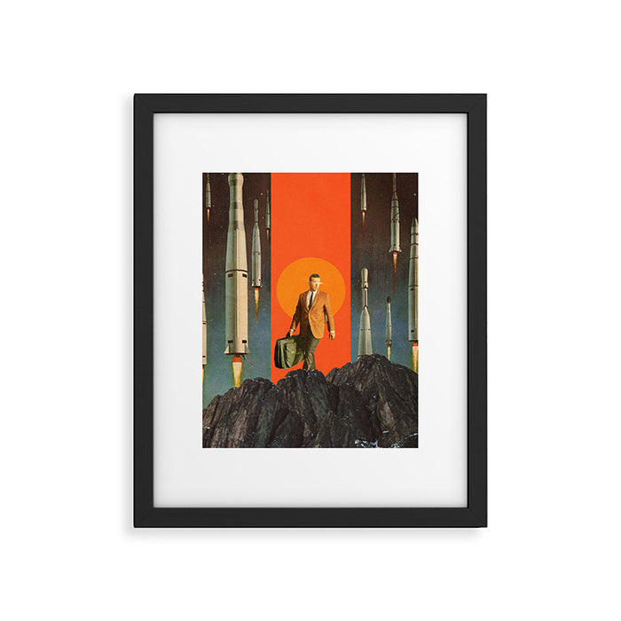 The Departure Framed Art Print Gallery Image 1