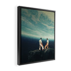 The Earth was crying and We were there Framed Canvas Print Gallery Image 2
