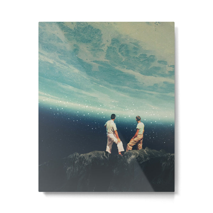 The Earth was crying and We were there Metal Print Gallery Image 1