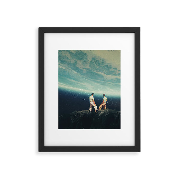 The Earth was crying and We were there Framed Art Print Gallery Image 1