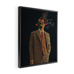 The Energy Vibrations Of Atoms Framed Canvas Print Gallery Image 2