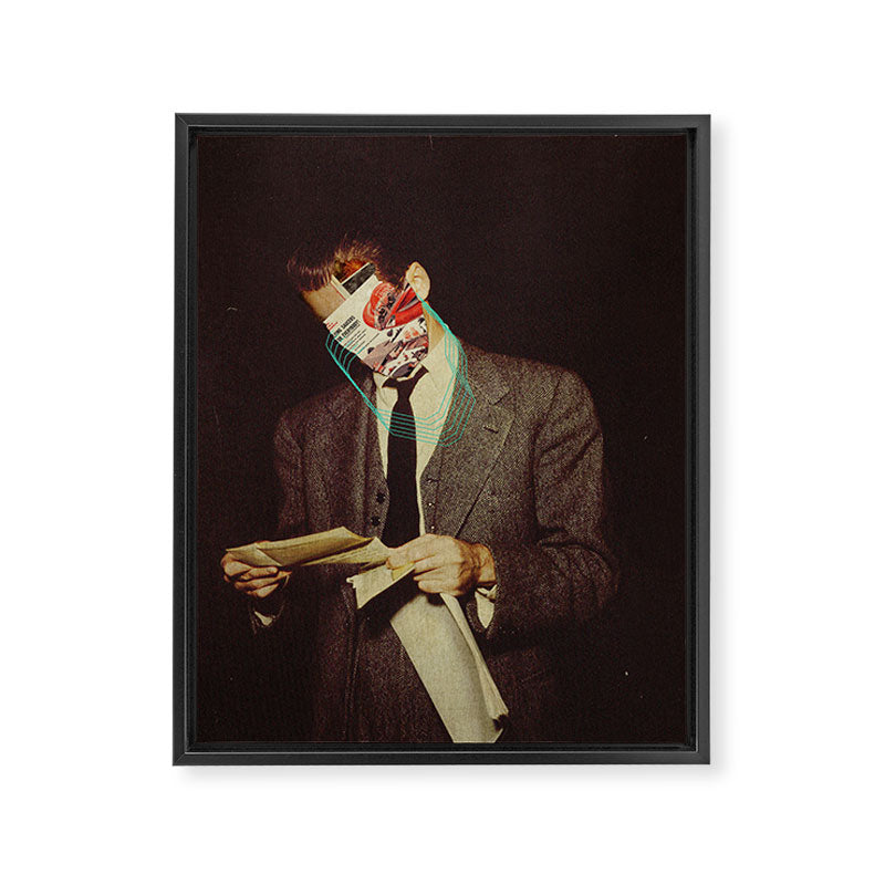 The Letter Framed Canvas Print Gallery Image 6