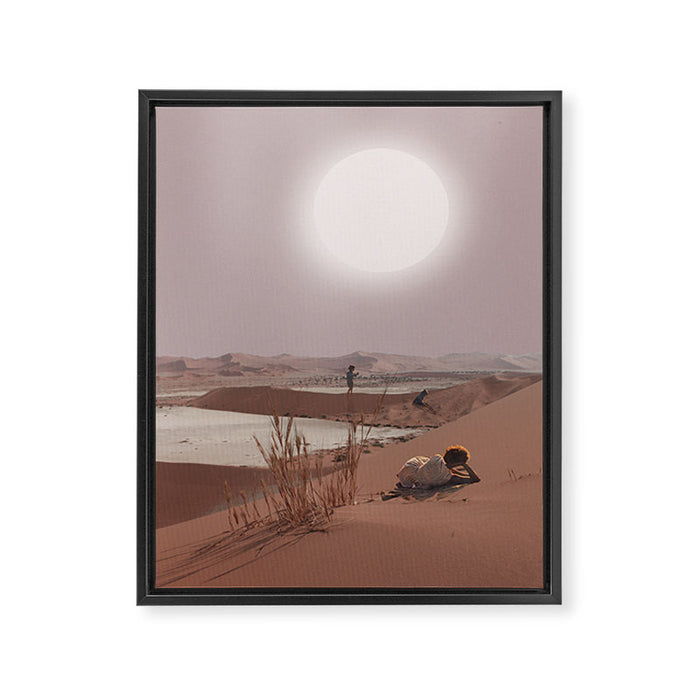 The Light will take care of Them Framed Canvas Print Gallery Image 1