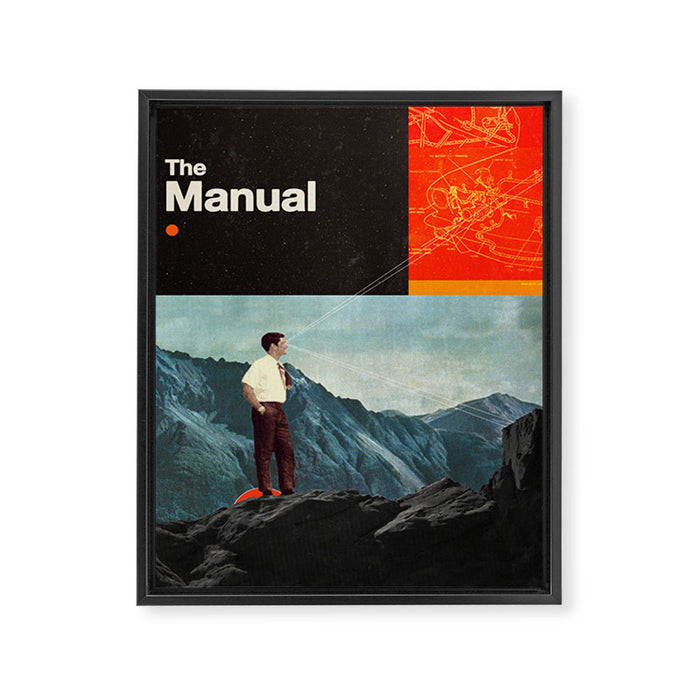 The Manual Framed Canvas Print Gallery Image 1