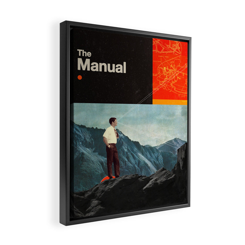 The Manual Framed Canvas Print Gallery Image 2