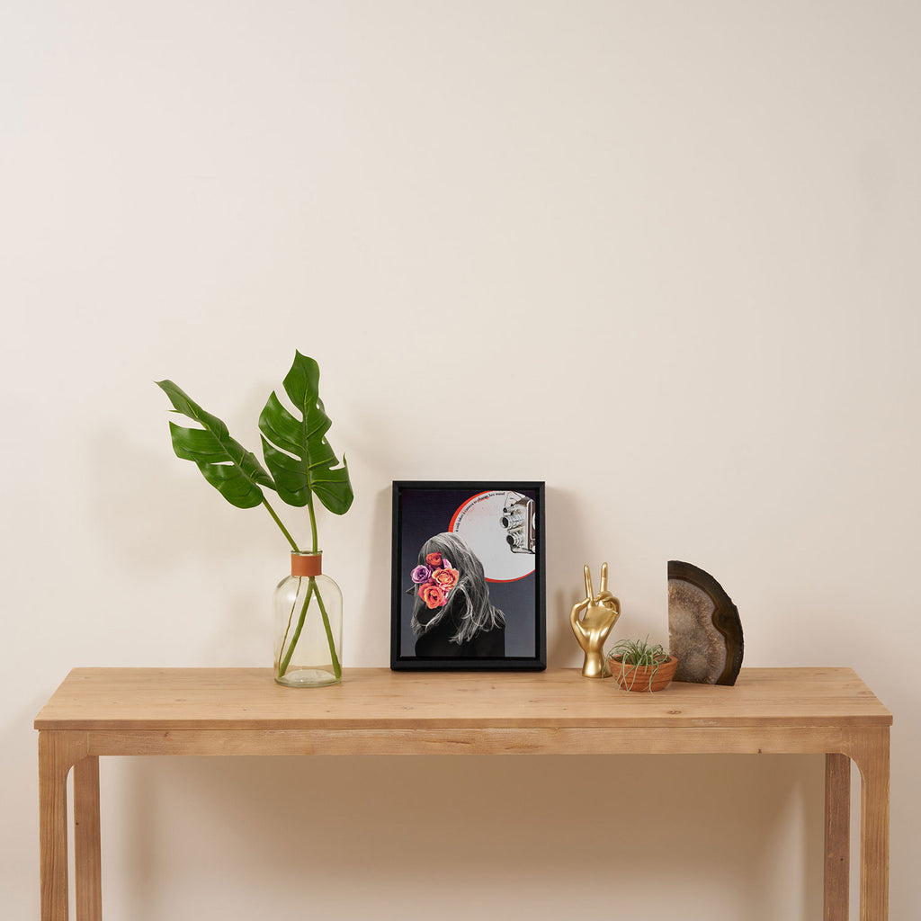 The Model Framed Canvas Print Gallery Image 4