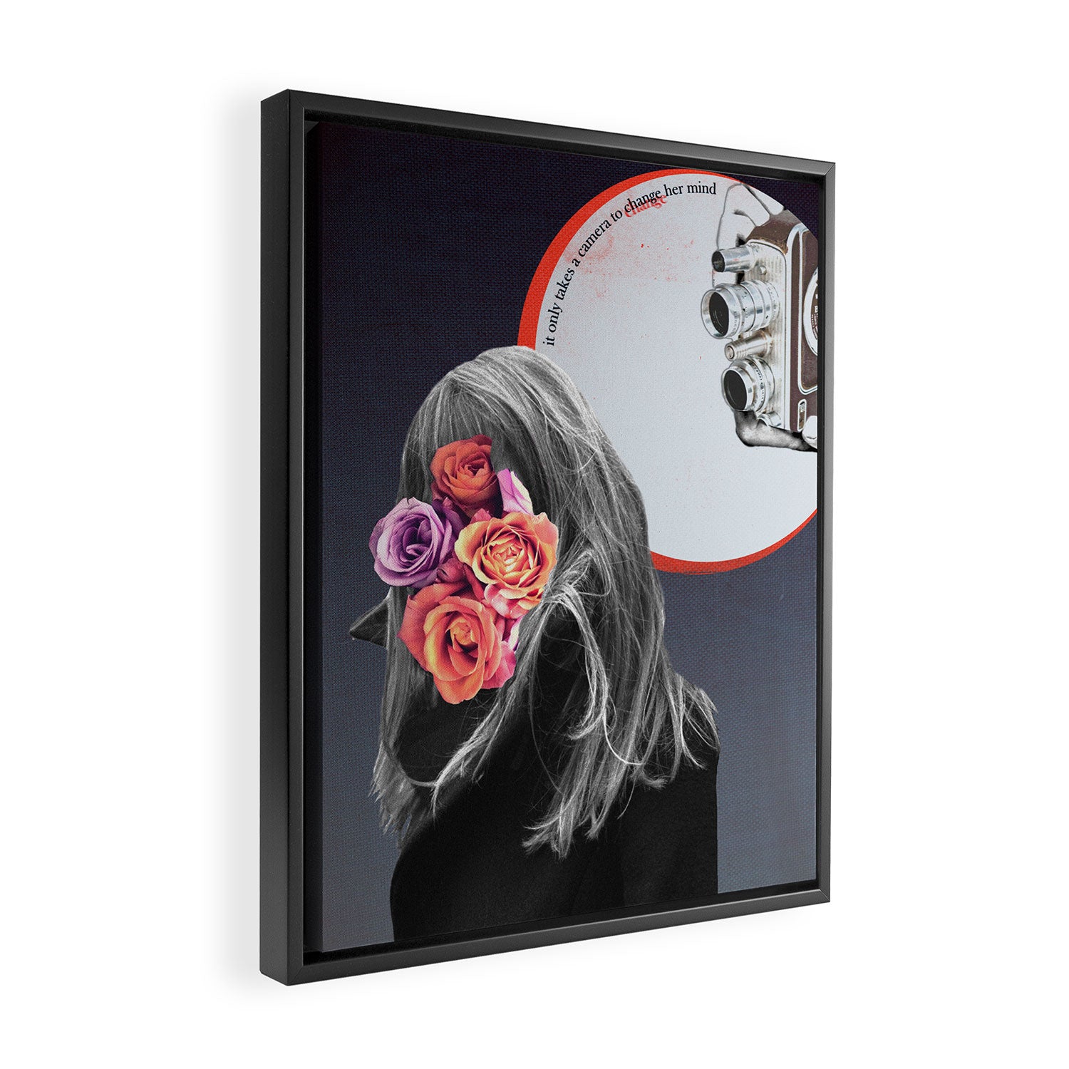 The Model Framed Canvas Print Gallery Image 2