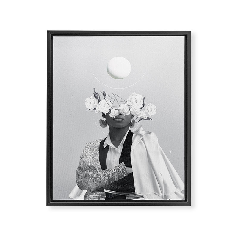 The power of your Contrast Framed Canvas Print Gallery Image 6