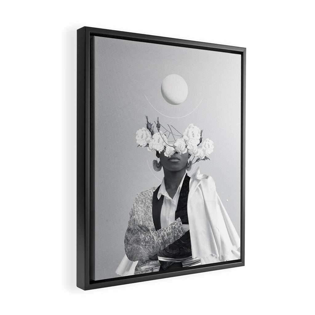The power of your Contrast Framed Canvas Print Gallery Image 2