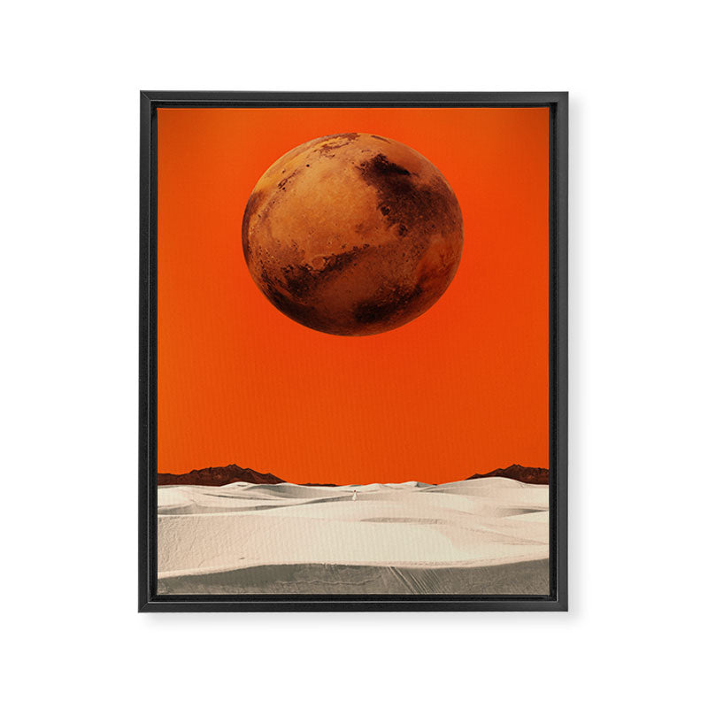 The road less travelled Framed Canvas Print Gallery Image 6