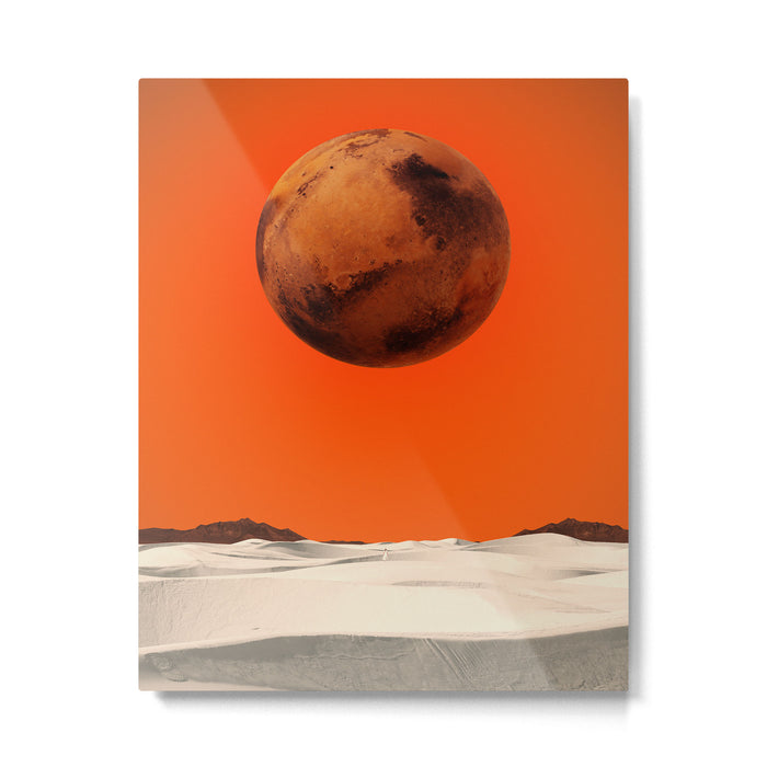The road less travelled Metal Print Gallery Image 1