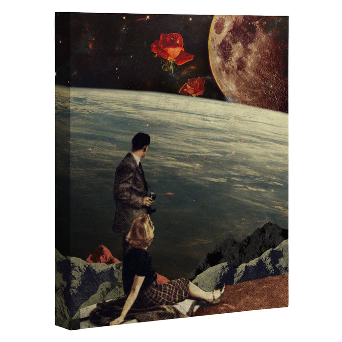 The Roses Came Canvas Print Gallery Image 1