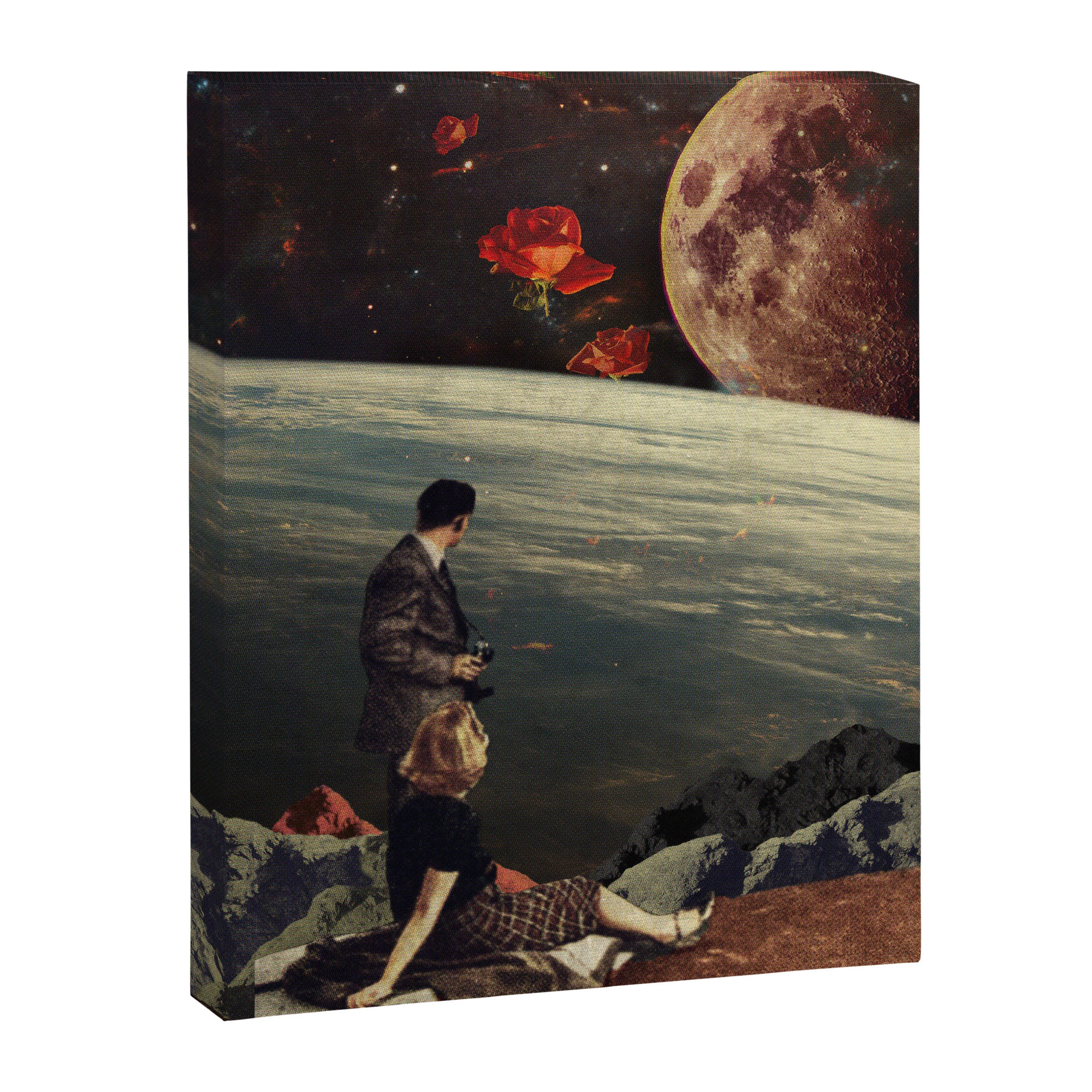 The Roses Came Canvas Print Gallery Image 6