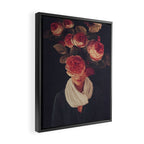The smile of Roses Framed Canvas Print Gallery Image 2