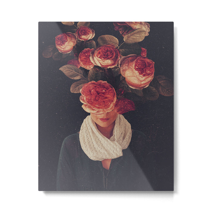 The smile of Roses Metal Print Gallery Image 1
